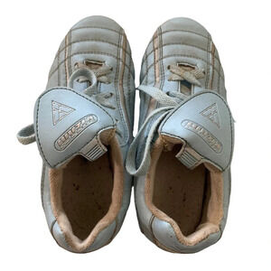 VIZARI youth cleats blue and white size 12